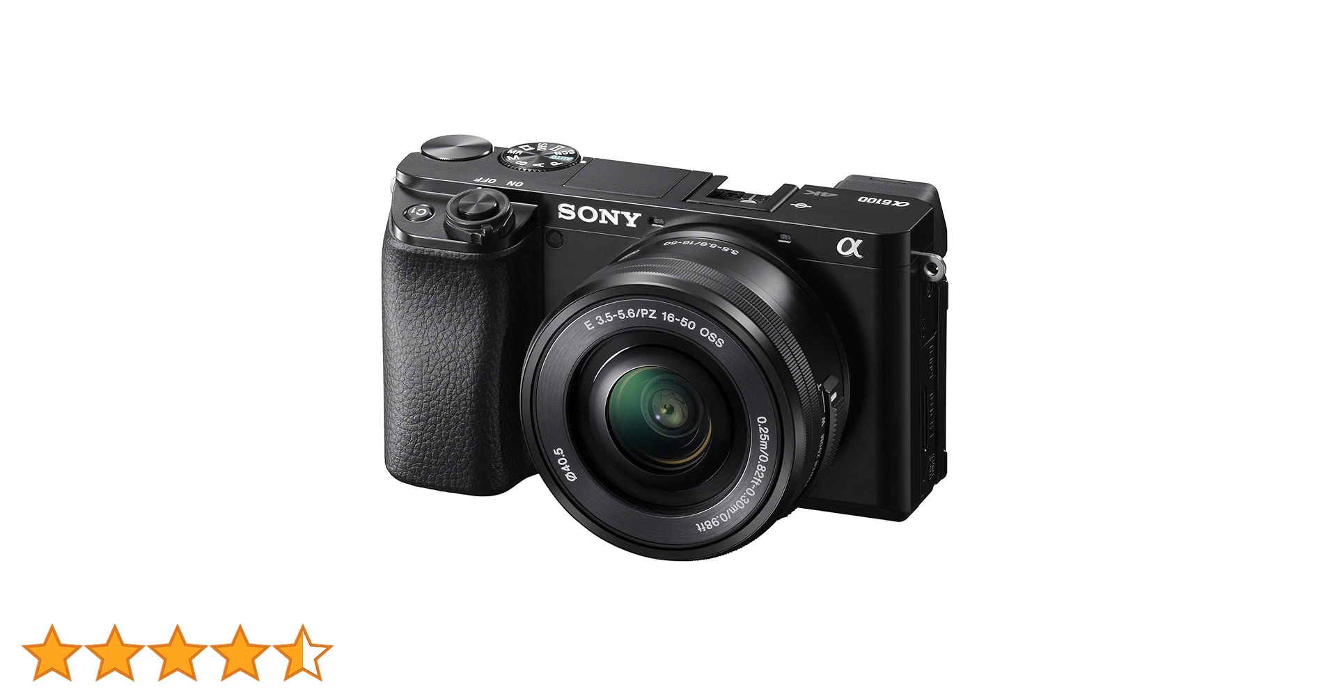Amazon | Sony A6100 [with16-50mm Lens] Mirrorless Digital